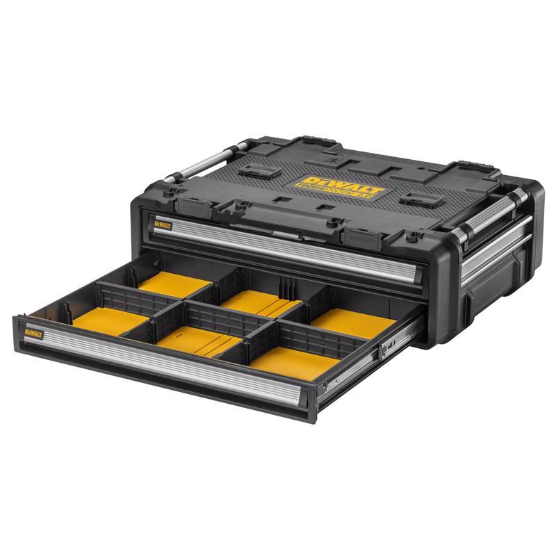 DEWALT ToughSystem 2.0 DXL 二段式浅型引き出しツールボックス (DWST08520)