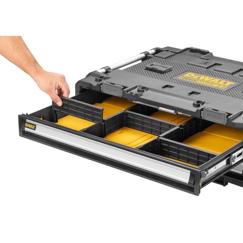 DEWALT ToughSystem 2.0 DXL 二段式浅型引き出しツールボックス (DWST08520)