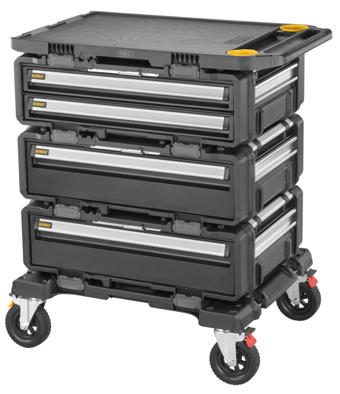 DEWALT ToughSystem 2.0 DXL 二段式浅型引き出しツールボックス (DWST08520)