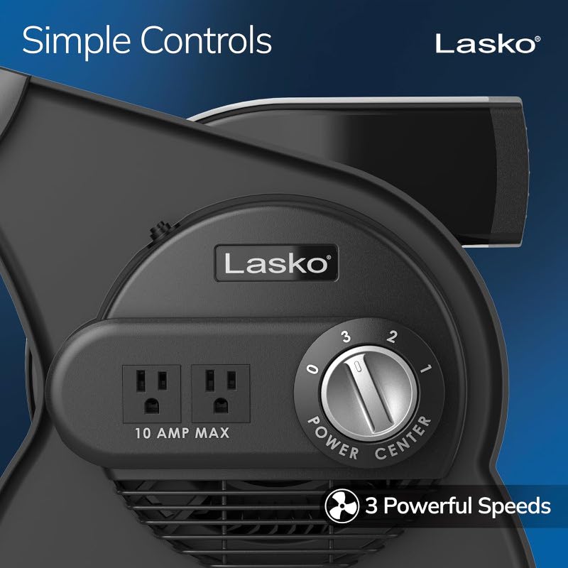 Lasko 電気式ブロワーファン (U15617)