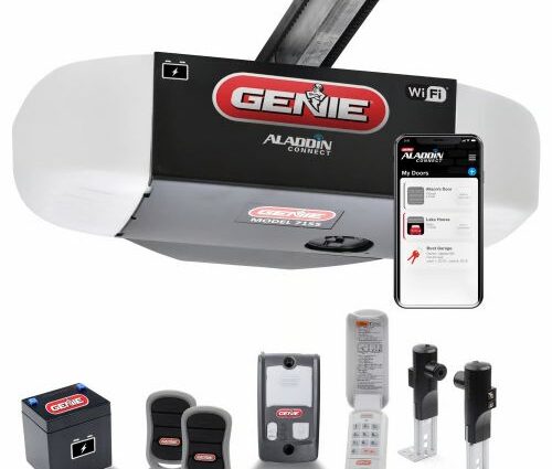 Genie StealthDrive Connect ベルト駆動 Wi-Fi対応 ガレージドアオープナー