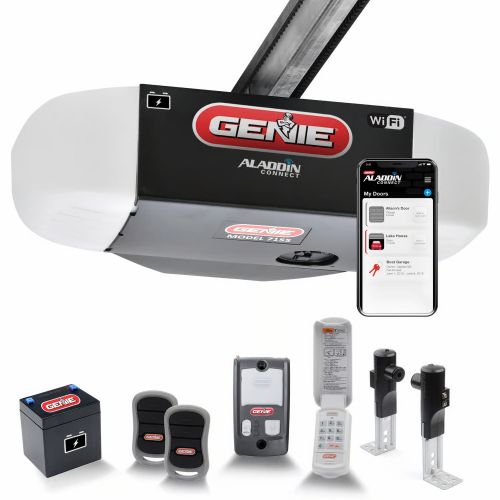 Genie StealthDrive Connect ベルト駆動 Wi-Fi対応 ガレージドアオープナー