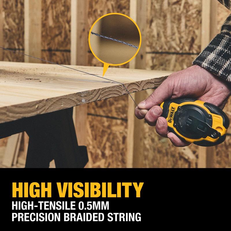 DeWalt コンパクトチョークラインリールキット ブルー (DWHT48330BC)