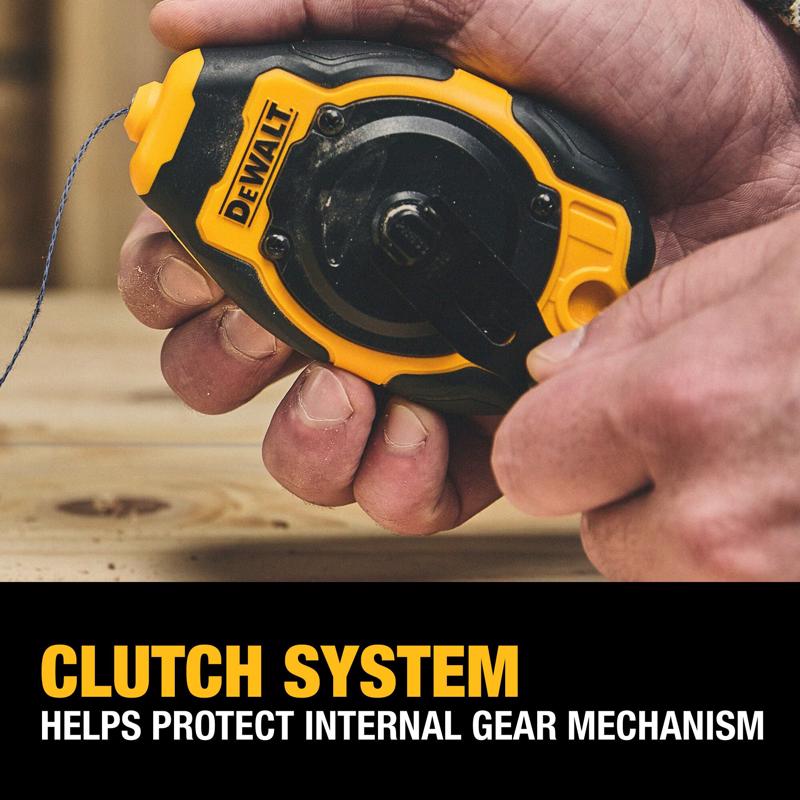 DeWalt コンパクトチョークラインリールキット ブルー (DWHT48330BC)