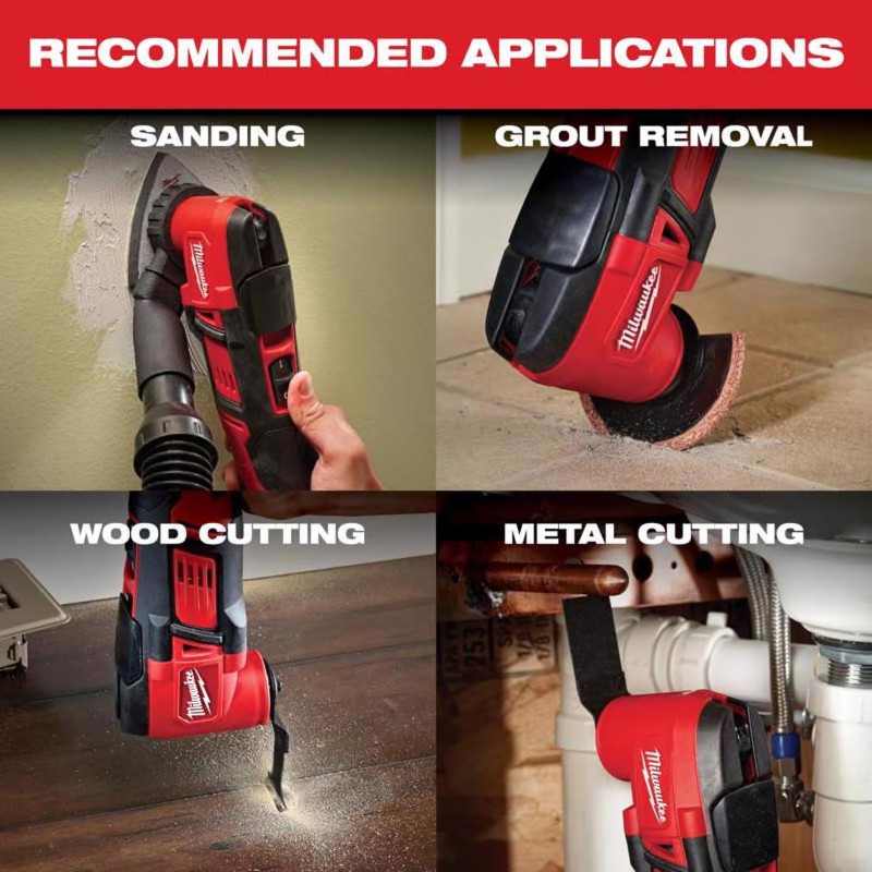 Milwaukee M18 コードレスオシレーティングマルチツール 本体のみ (2626-20)