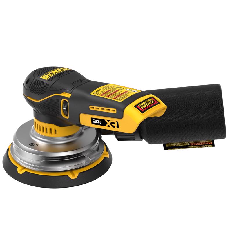 DeWalt 20V XR コードレス式ランダムオービットサンダー 6inch