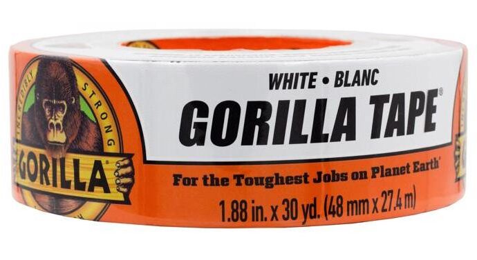 Gorilla ダクトテープ 30ヤード ホワイト