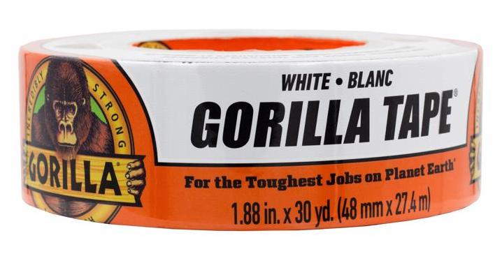 Gorilla ダクトテープ 30ヤード ホワイト