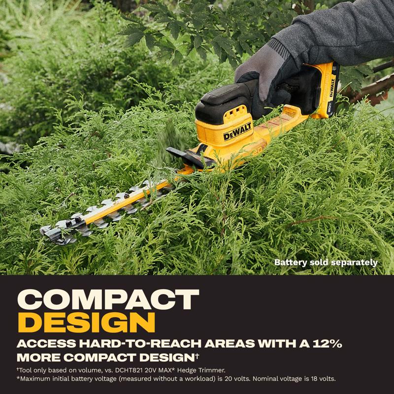 DeWalt ヘッジトリマー (DCHT823B)本体のみ
