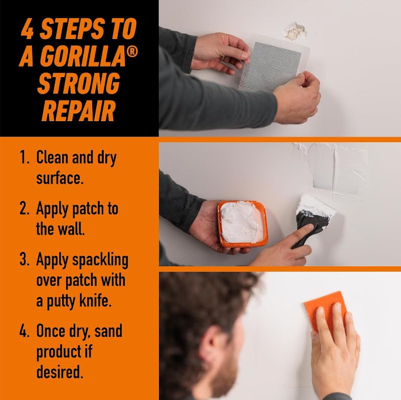 Gorilla Wall Repair 壁補修キット (103959)
