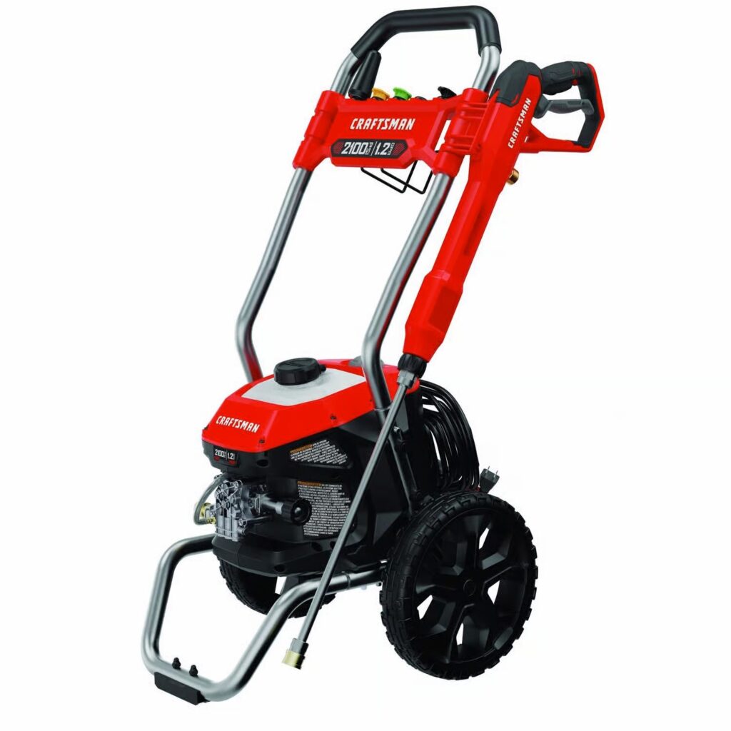 CRAFTSMAN CMEPW2100|2,100 PSI 電動高圧洗浄機・洗剤タンク付き