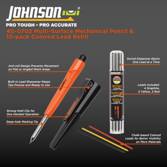 Johnson メカニカルカーペンターペンシル (40-0702)