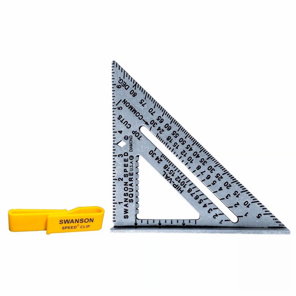 Swanson S0101-C スピードスクエア｜7.25インチ・5-in-1アルミ製