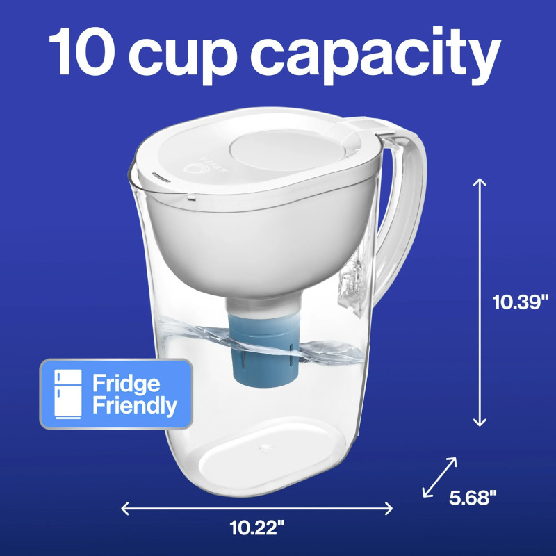 Brita Tahoe 10カップ ウォーターフィルターピッチャー