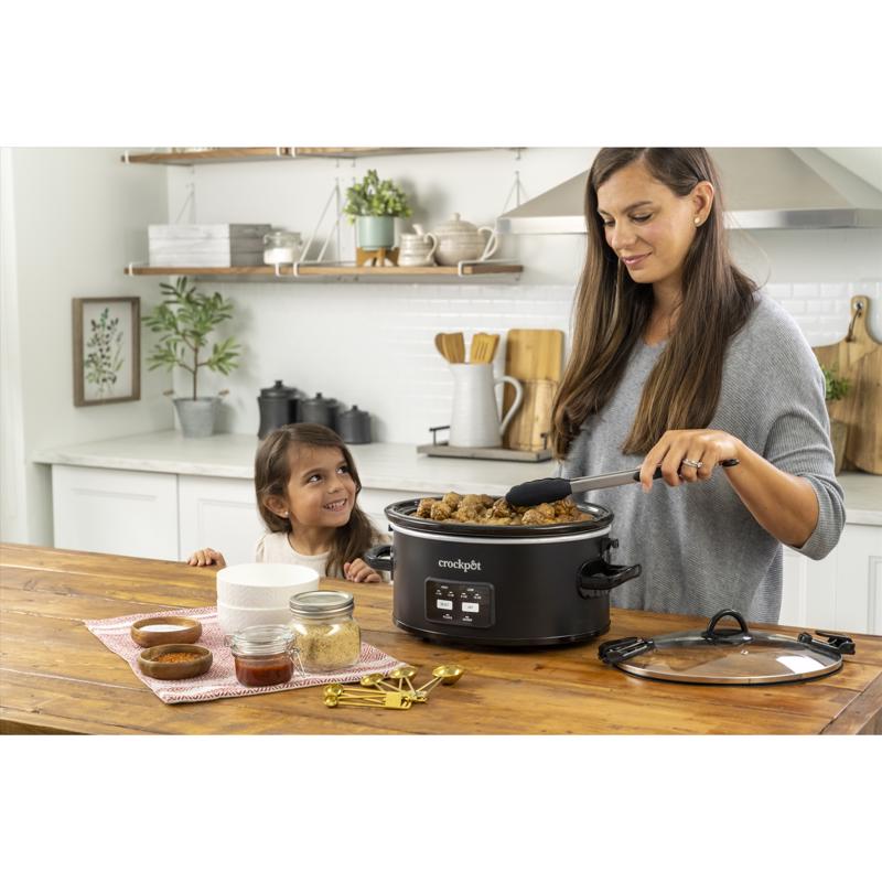 Crock-Pot 2125185 6クォート スロークッカー|プログラム調理・保温対応