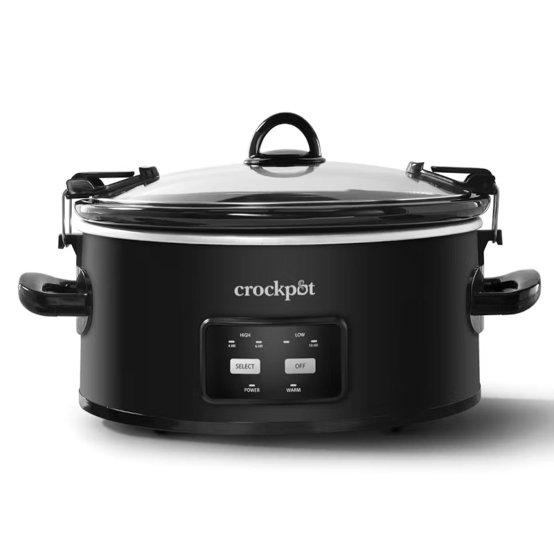 Crock-Pot 2125185 6クォート スロークッカー|プログラム調理・保温対応