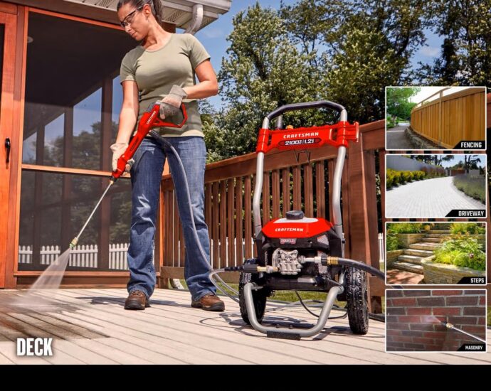 CRAFTSMAN CMEPW2100｜2,100 PSI 電動高圧洗浄機・洗剤タンク付き