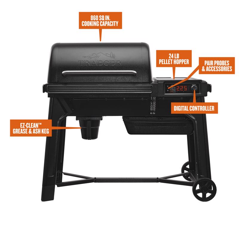 Traeger TFB86MLH Woodridge WiFi ペレットグリル