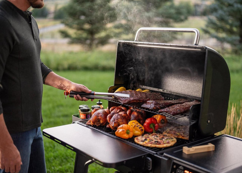 Traeger TFB86MLH Woodridge WiFi ペレットグリル