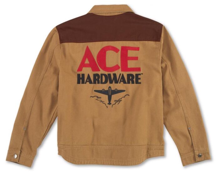 Ace Vintage Threads 襟付ジャケット オリーブ ユニセックス