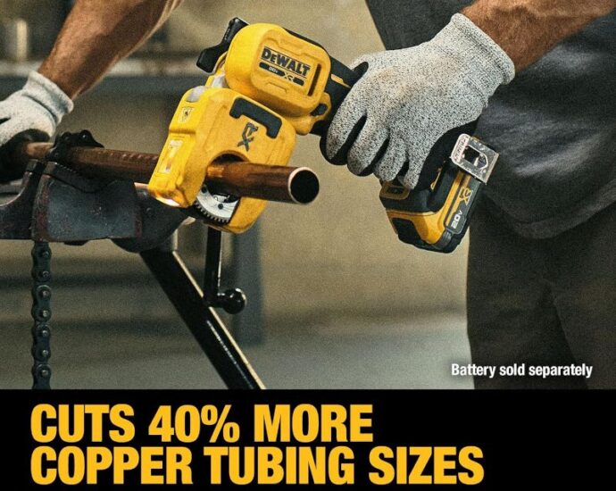 DEWALT DCE154B コードレス銅管カッター｜配管作業をスピーディーに効率化