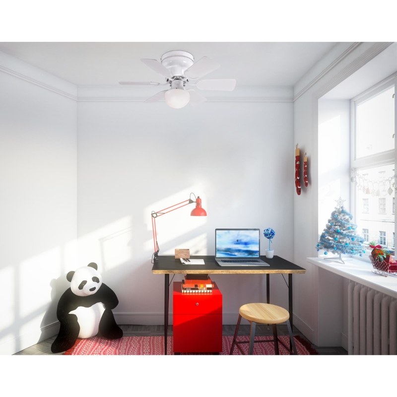 Westinghouse Petite 30インチ シーリングファン|LED照明付き