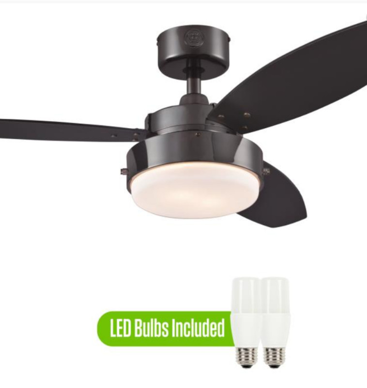 Westinghouse Alloy 42インチ シーリングファン|LED照明付き