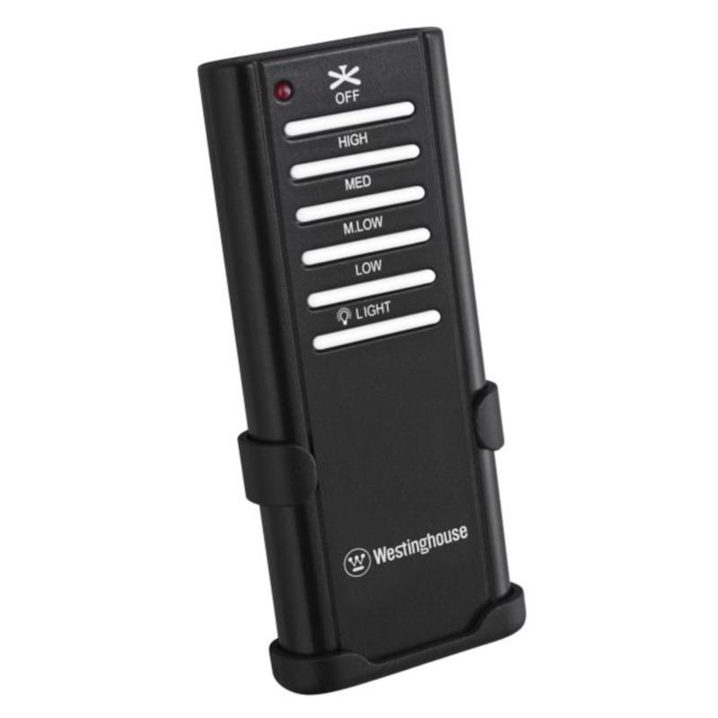 Westinghouse Barnett 48インチ シーリングファン｜レトロなLED照明付き