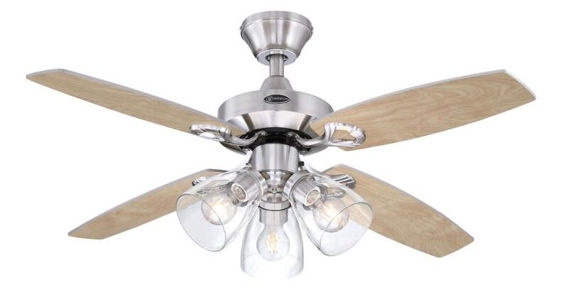Westinghouse Crusader 42インチ シーリングファン|LED照明付き