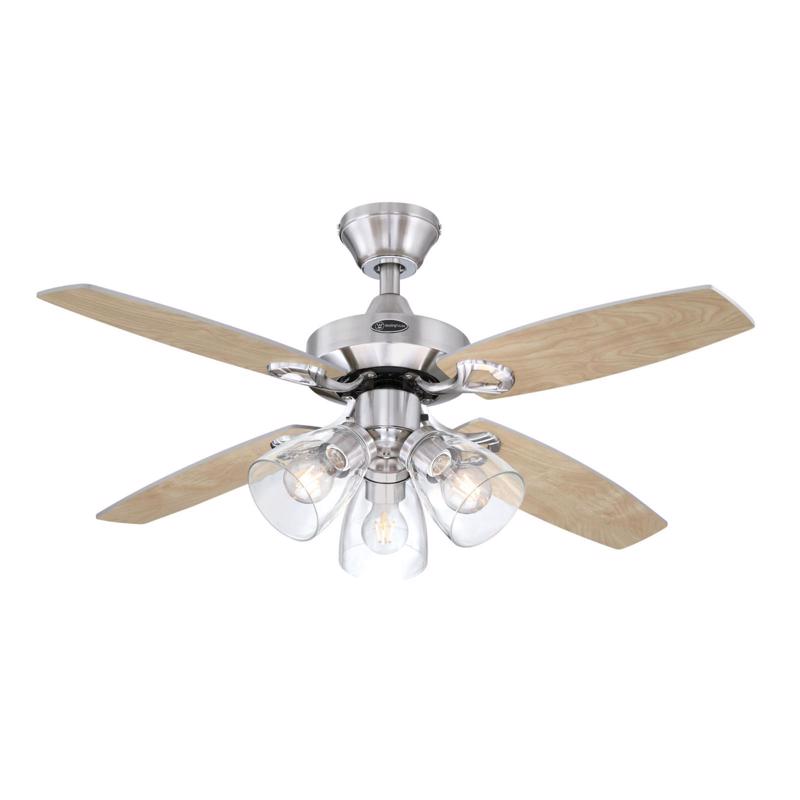 Westinghouse Crusader 42インチ シーリングファン|LED照明付き