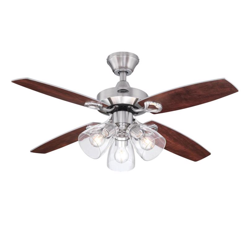 Westinghouse Crusader 42インチ シーリングファン|LED照明付き