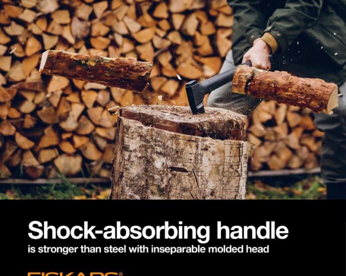 Fiskars X27 1050258 36インチ Super Splitting Axe 薪割り斧